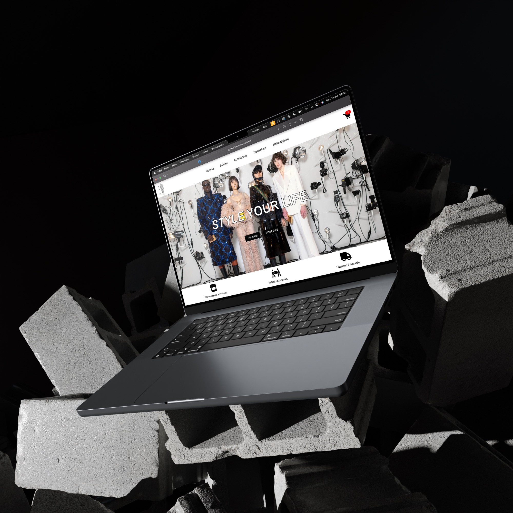 Mockup du projet